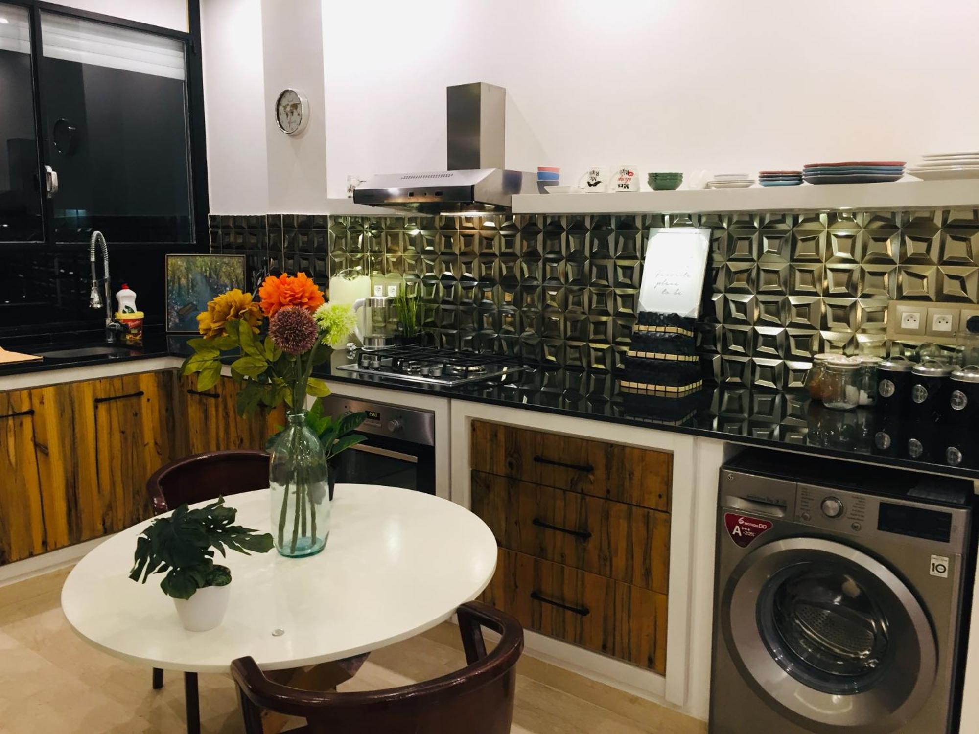 Petit Nid Douille Au Coeur De Casablanca Apartment Cameră foto